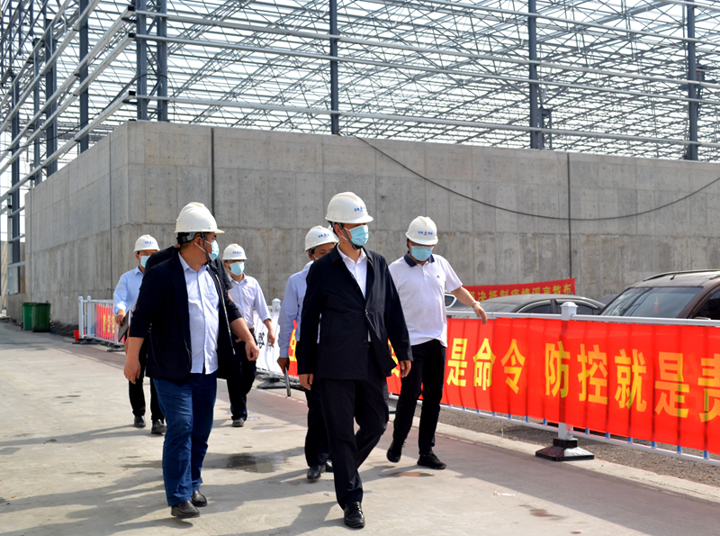 公司黨委副書記、總經(jīng)理張俊到新途公司調(diào)研指導工作