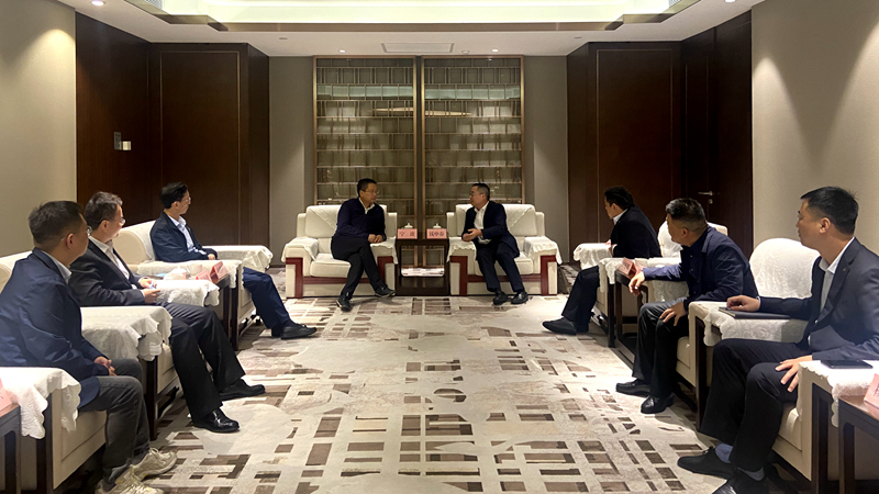 公司黨委書記、董事長錢申春拜訪蕪湖市委副書記、市長寧波2